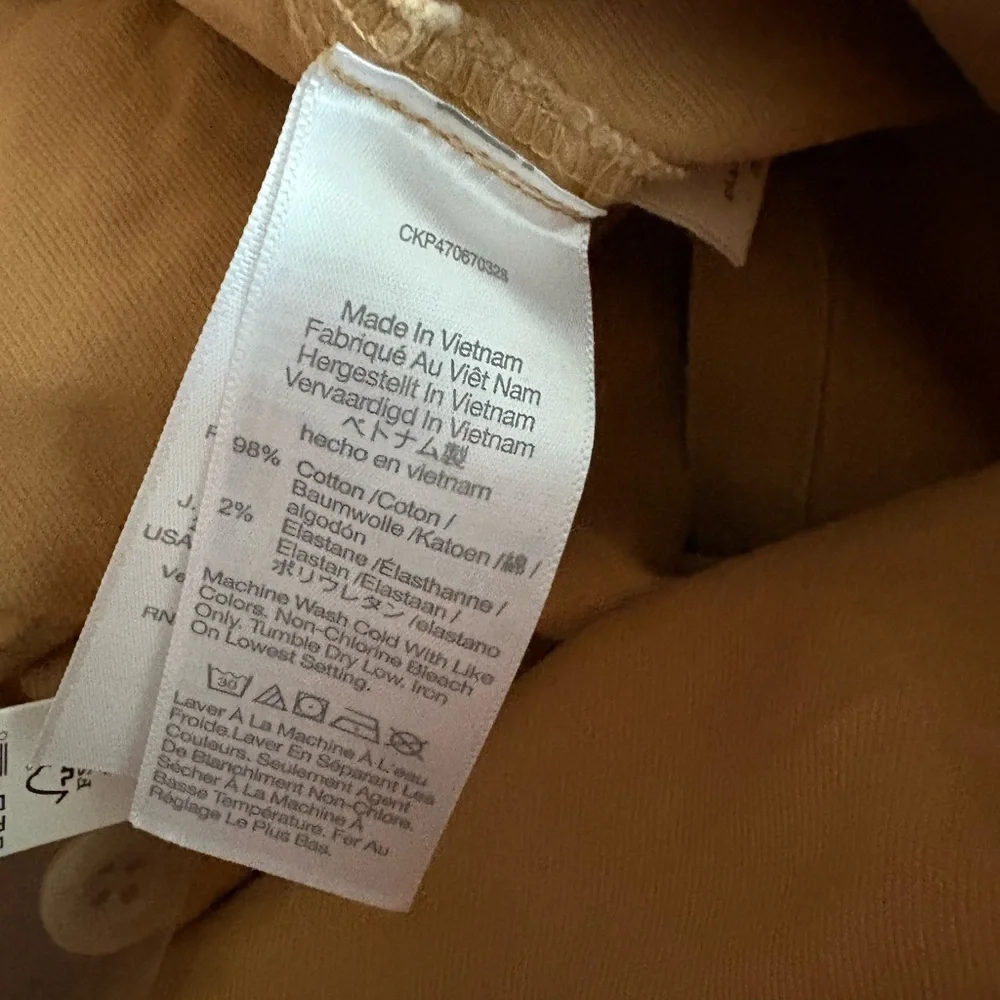 Madewell Tan Women's Cargo Shorts 33 - Picture 8 of 10